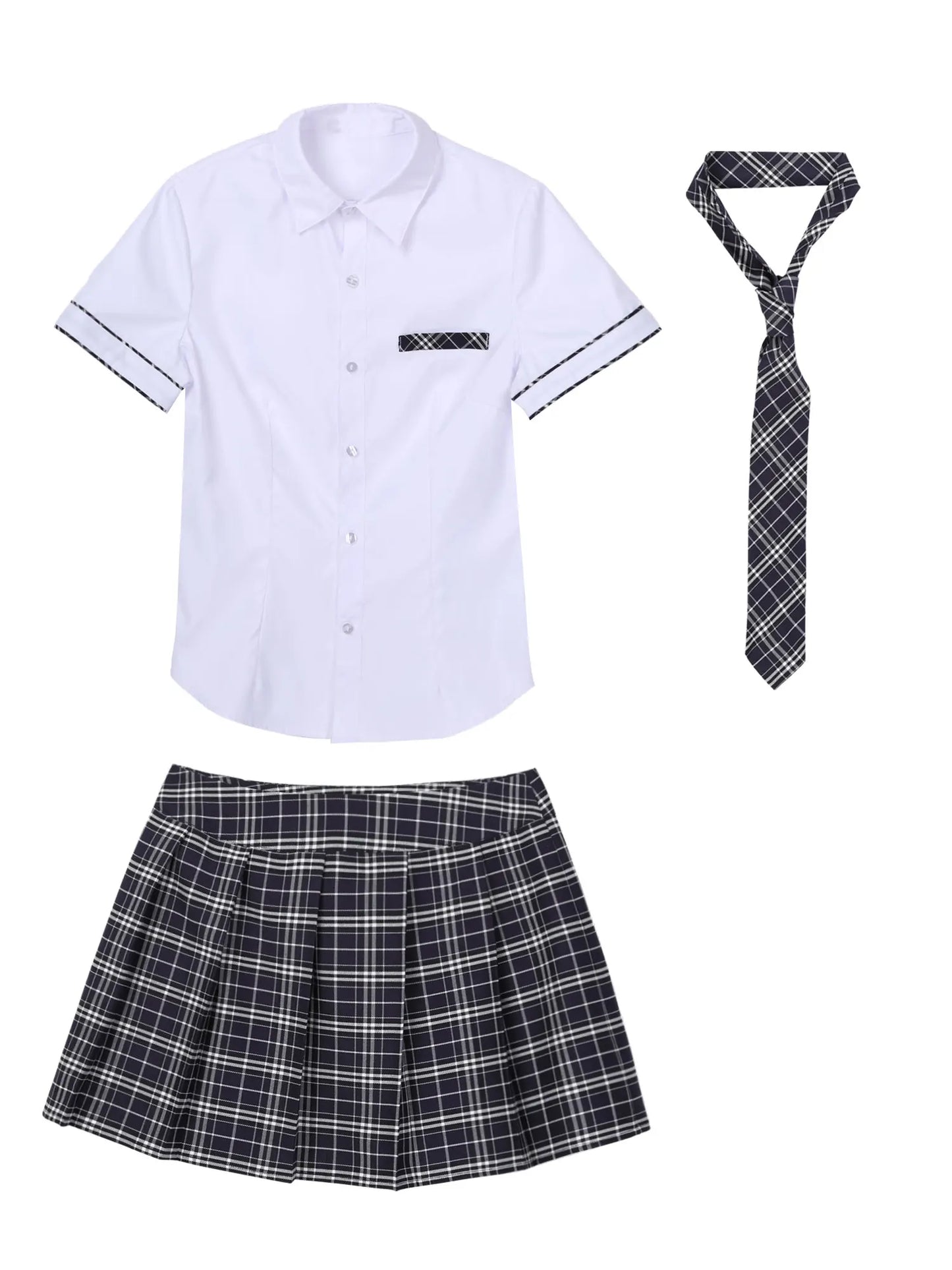 Sexy Schoolgirls Cosplay Costume