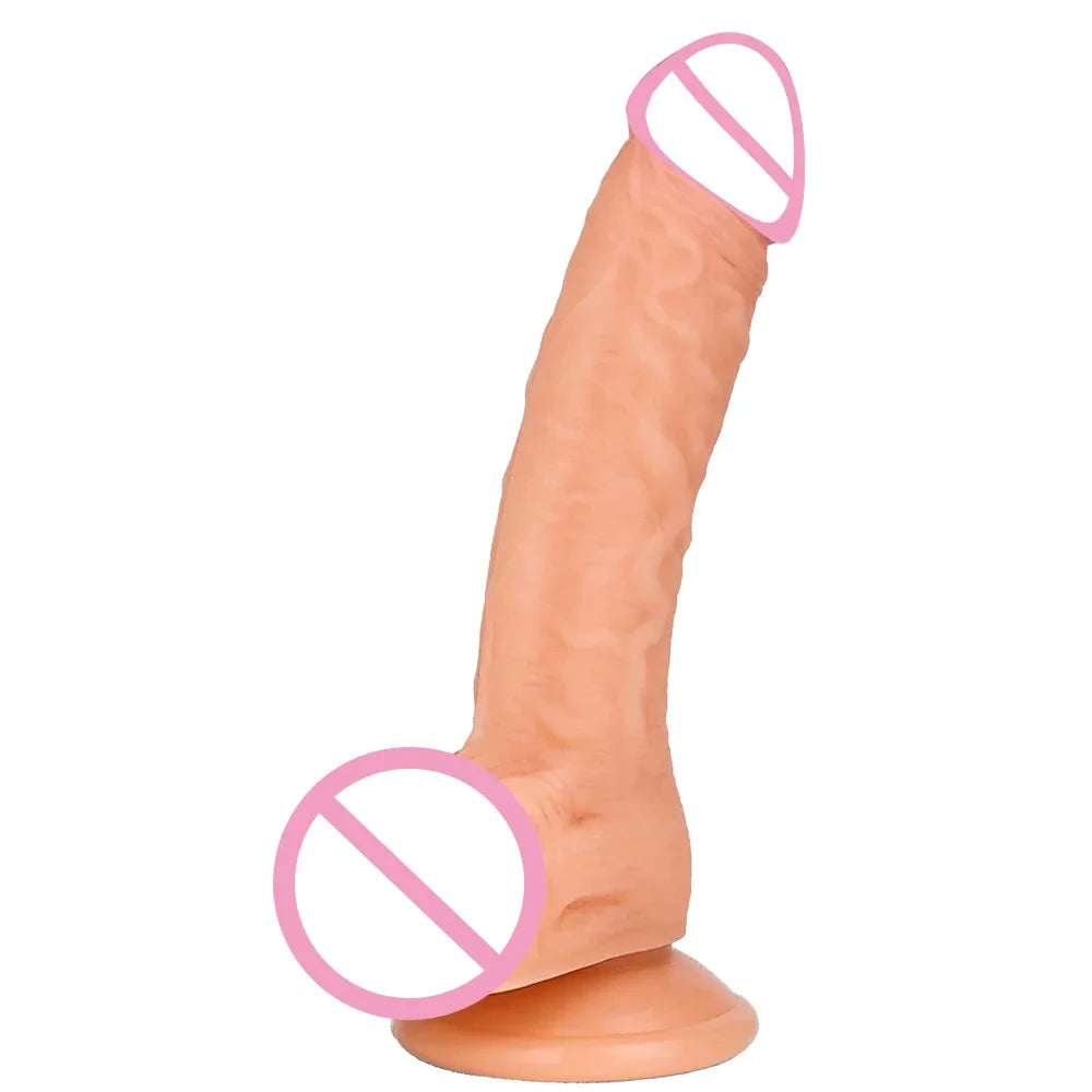 7 Inch Black Dildo Realistic Dildos