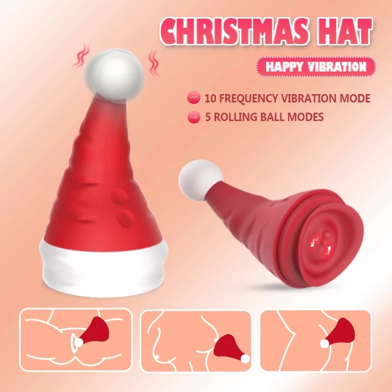 Christmas Hat G Spot Vibrator
