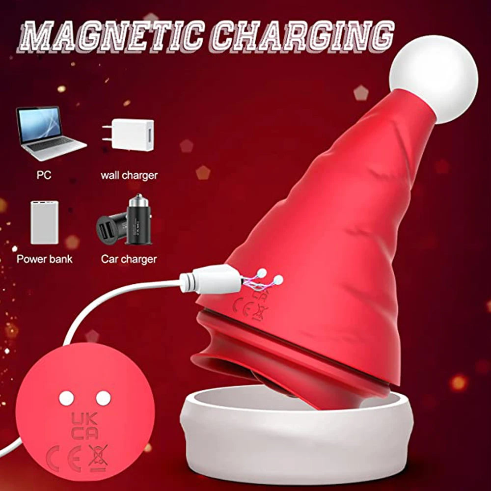 Christmas Hat G Spot Vibrator
