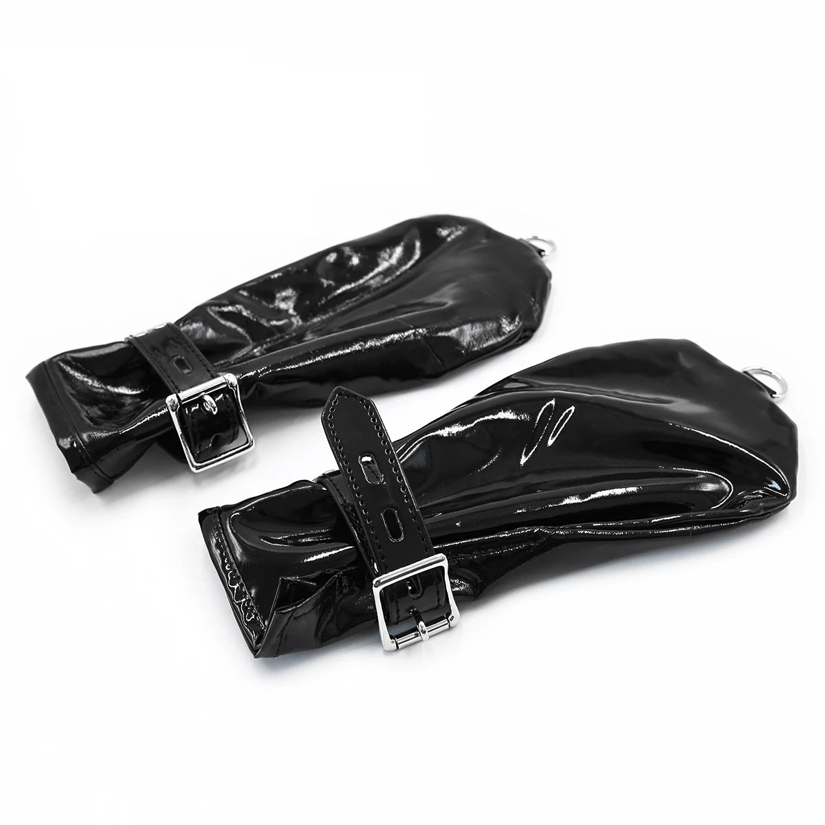 Thierry Patent Leather Mittens Bdsm